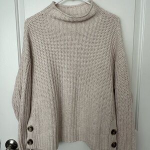 Madewell Sweater with Button Accents